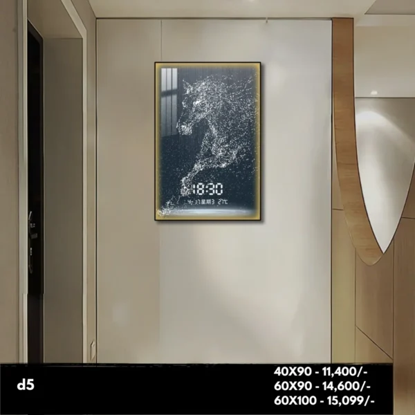 Imported Digital LED Wall Frame with Digital Clock - Image 6
