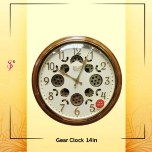14 iNCH GEAR CLOCK
