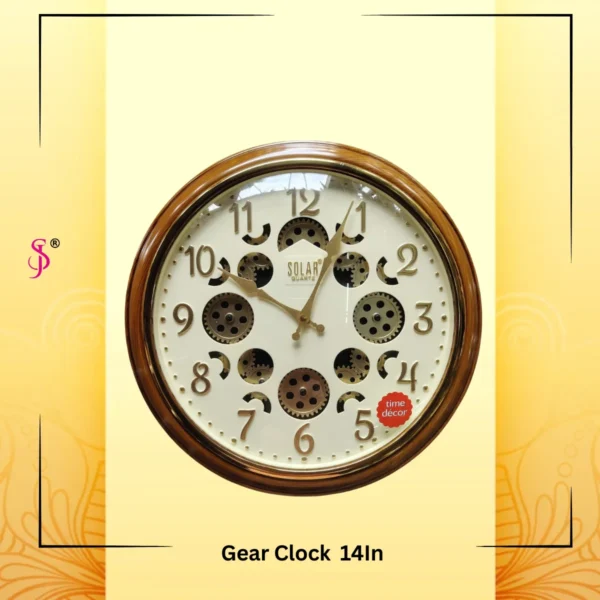 14 iNCH GEAR CLOCK
