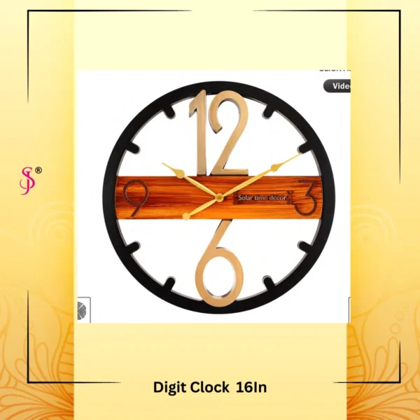 Solar Digit Clock