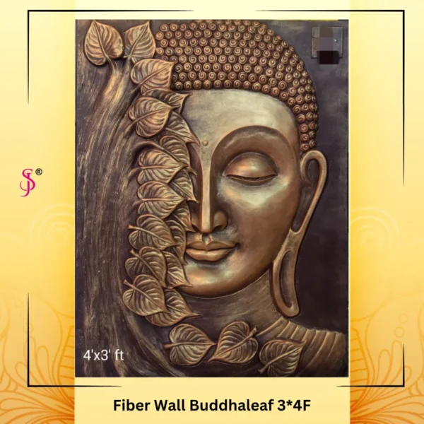 Fiber Wall Mural Budda 12F