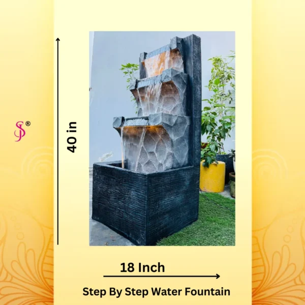 Step by Step Fountain